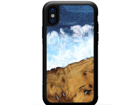 iPhone Xs Wood Phone Case - Irving (Coastal, 740079) For Sale