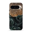 Pixel 9 Pro Wood Live Edge Phone Case - Tsing (Green, 737359) For Sale