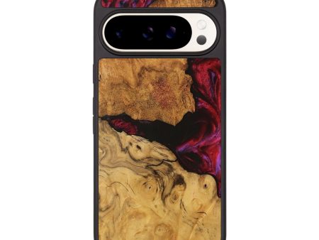 Pixel 9 Wood Phone Case - Joellen (Red, 740199) Sale