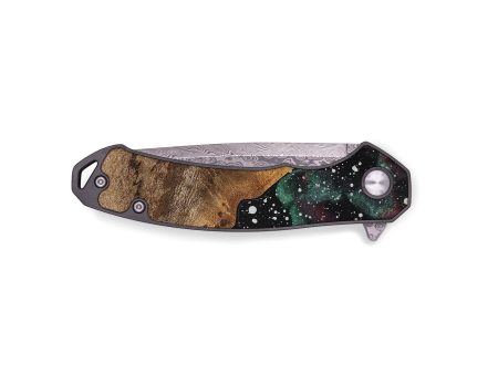 EDC Wood Pocket Knife - Wendye (Cosmos, 739617) Hot on Sale