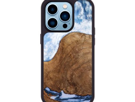 iPhone 14 Pro Wood Phone Case - Elnora (Coastal, 739929) Hot on Sale