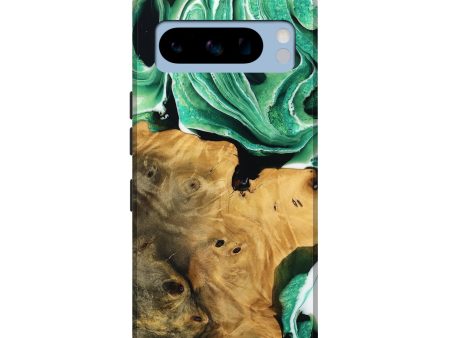 Pixel 8 Pro Wood Live Edge Phone Case - Surin (Green, 738773) Online Sale