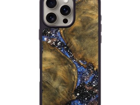 iPhone 16 Pro Max Wood Phone Case - Alvina (Cosmos, 740019) For Sale