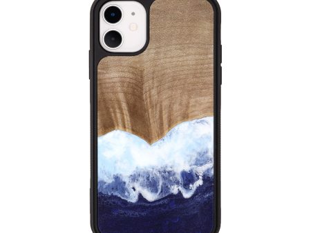 iPhone 11 Wood Phone Case - Blanch (Coastal, 739534) For Sale