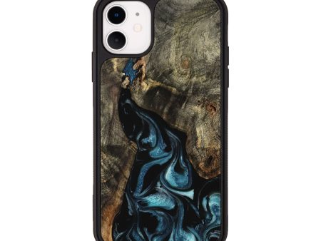 iPhone 11 Wood Phone Case - Cannon (Blue, 739331) Online