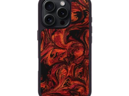 iPhone 16 Pro ResinArt Phone Case - Celine (Red, 738354) Cheap