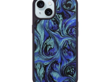 iPhone 15 ResinArt Phone Case - Mallory (Blue, 738364) Hot on Sale