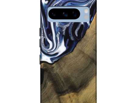 Pixel 8 Pro Wood Live Edge Phone Case - Severin (Blue, 739509) Supply