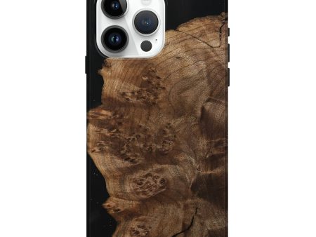 iPhone 15 Pro Max Wood Live Edge Phone Case - Cleto (Wood Burl, 739479) For Sale