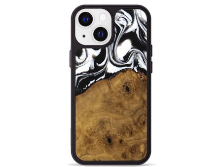 iPhone 13 mini Wood Phone Case - Jarrad (Black & White, 740267) Online Hot Sale