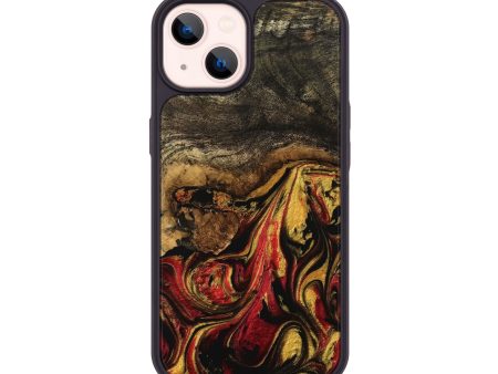 iPhone 14 Wood Phone Case - Akira (Red, 738872) For Cheap