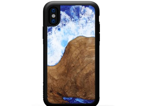 iPhone Xs Wood Phone Case - Elizah (Coastal, 739817) Discount