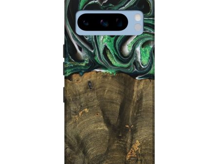 Pixel 8 Pro Wood Live Edge Phone Case - Nadir (Green, 738764) For Discount