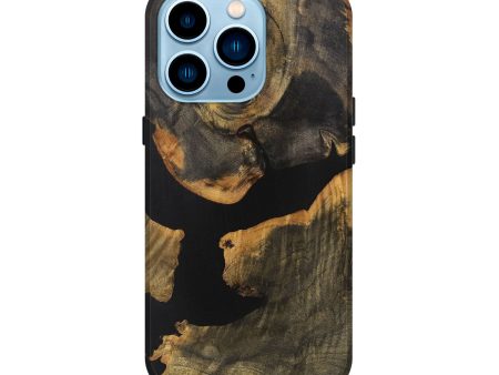 iPhone 14 Pro Wood Live Edge Phone Case - Gladis (Wood Burl, 736573) Hot on Sale