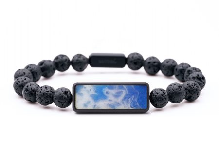 Lava Bead ResinArt Bracelet - Alvin (Coastal, 738479) Online now