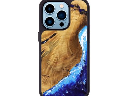 iPhone 14 Pro Wood Phone Case - Linzie (Coastal, 738322) For Cheap