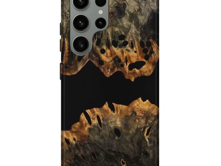 Galaxy S23 Ultra Wood Live Edge Phone Case - Carleen (Wood Burl, 736580) Cheap