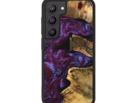 Galaxy S23 Wood Phone Case - Cydney (Purple, 739160) For Sale