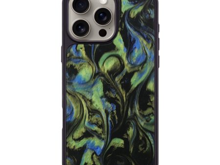 iPhone 16 Pro Max ResinArt Phone Case - Tracy (Green, 740051) on Sale