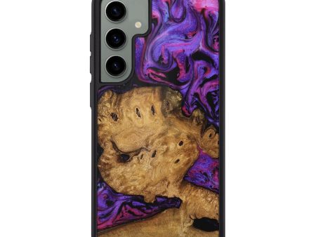 Galaxy S24 Plus Wood Phone Case - Barbee (Purple, 739620) Cheap