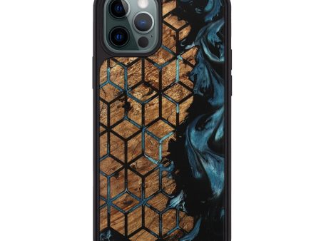 iPhone 12 Pro Max Wood Phone Case - Delbert (Pattern, 737279) For Cheap