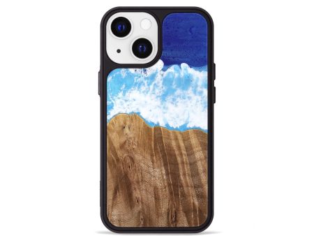 iPhone 13 mini Wood Phone Case - Honey (Coastal, 739548) For Cheap