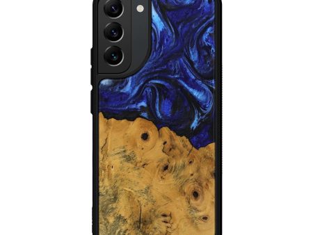 Galaxy S22 Plus Wood Phone Case - Danyel (Blue, 738941) Online Sale