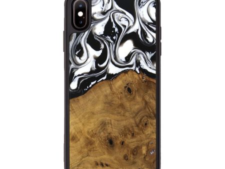 iPhone Xs Max Wood Phone Case - Jarrad (Black & White, 740267) Online Hot Sale