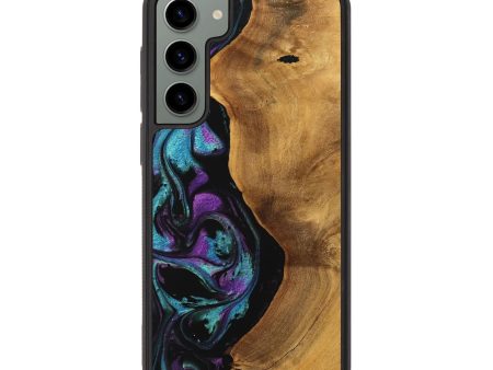 Galaxy S23 Plus Wood Phone Case - Butler (Blue, 738328) Cheap