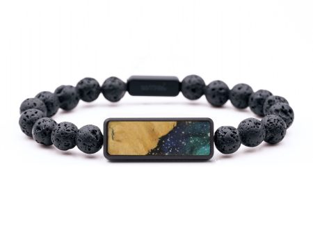 Lava Bead Wood Bracelet - Caiden (Cosmos, 738544) Discount