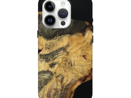 iPhone 15 Pro Wood Live Edge Phone Case - Dayle (Wood Burl, 740110) Hot on Sale