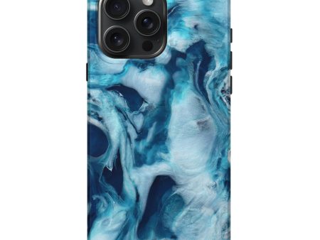 iPhone 16 Pro Max ResinArt Live Edge Phone Case - Nerta (Blue, 740159) Online