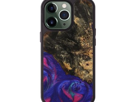 iPhone 13 Pro Wood Phone Case - Rowland (Purple, 740210) on Sale