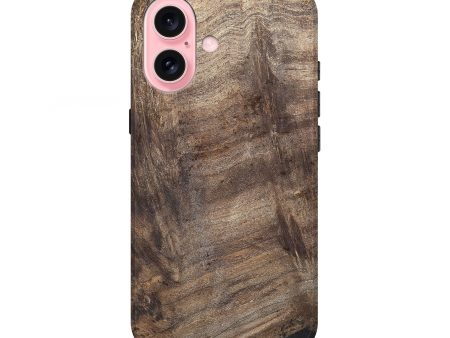 iPhone 16 Wood Live Edge Phone Case - Saint (Wood Burl, 737676) Fashion