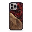 iPhone 15 Pro Max Wood Phone Case - Brittan (Red, 737787) For Cheap