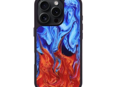 iPhone 16 Pro ResinArt Phone Case - Hilma (Fire & Ice, 736769) Fashion