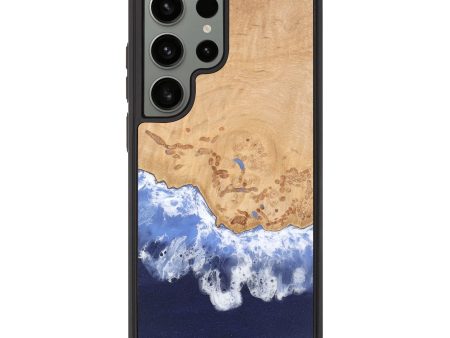 Galaxy S23 Ultra Wood Phone Case - Demario (Coastal, 737217) on Sale