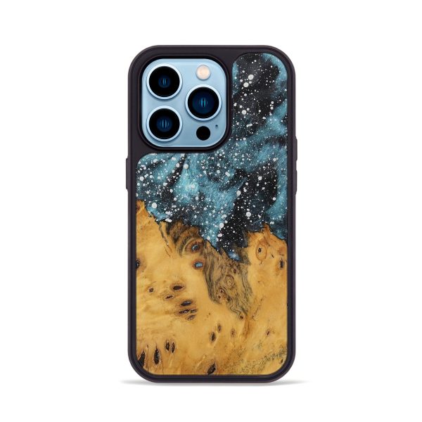 iPhone 14 Pro Wood Phone Case - Benjman (Cosmos, 737040) Hot on Sale