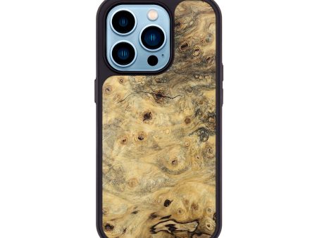 iPhone 14 Pro Wood Phone Case - Declan (Wood Burl, 737847) Online now