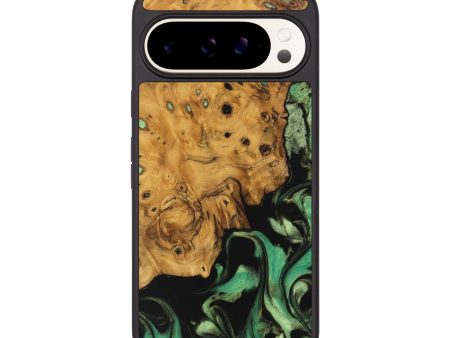 Pixel 9 Pro Wood Phone Case - Arturo (Green, 736725) Sale