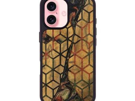 iPhone 16 Wood Phone Case - Cybil (Pattern, 738727) Sale