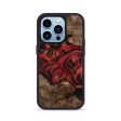 iPhone 14 Pro Wood Phone Case - Bakour (Red, 737773) For Cheap