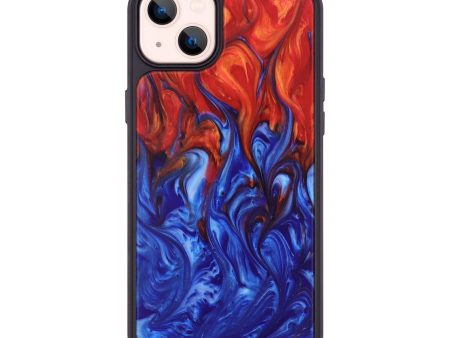 iPhone 14 Plus ResinArt Phone Case - Danelle (Fire & Ice, 736853) Supply