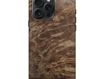 iPhone 16 Pro Max Wood Live Edge Phone Case - Beatrix (Wood Burl, 737754) Supply