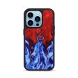 iPhone 14 Pro ResinArt Phone Case - Pamella (Fire & Ice, 736858) Online now