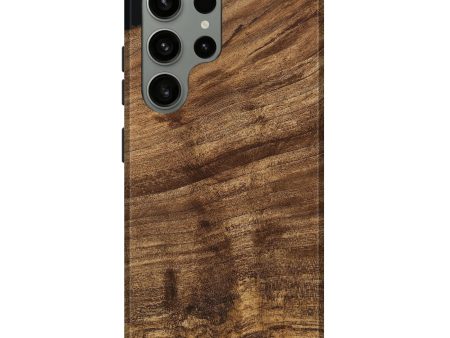 Galaxy S23 Ultra Wood Live Edge Phone Case - Lusa (Wood Burl, 737696) Online now