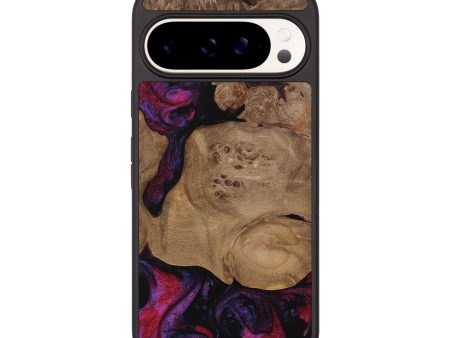 Pixel 9 Pro Wood Phone Case - Cordula (Purple, 737835) Online