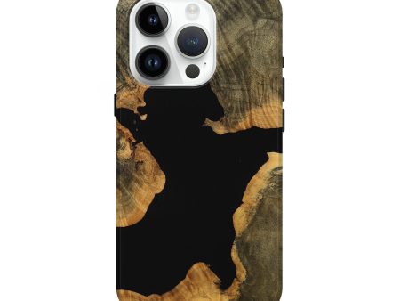 iPhone 15 Pro Wood Live Edge Phone Case - Darrion (Wood Burl, 737691) Online now