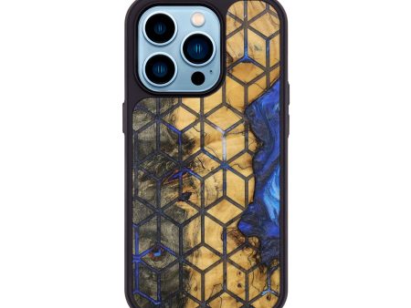 iPhone 14 Pro Wood Phone Case - Freda (Pattern, 737486) Discount