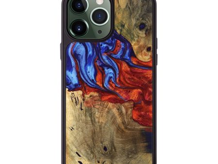 iPhone 13 Pro Max Wood Phone Case - Debbi (Fire & Ice, 737906) Discount